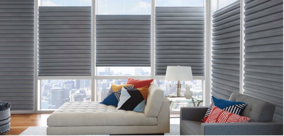 Solera® Soft Shades in sitting room